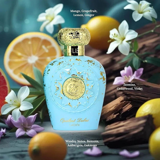 Opulent Dubai Lattafa - Parfum unisex cu scorțișoară și tămâie