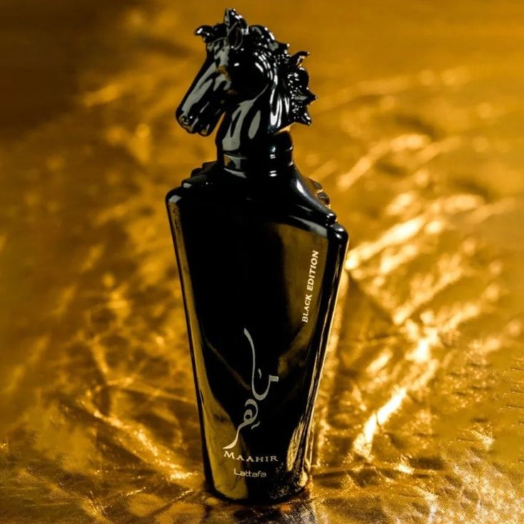 Parfum arăbesc bărbați Oriental lemnos - Lattafa Maahir Black Edition
