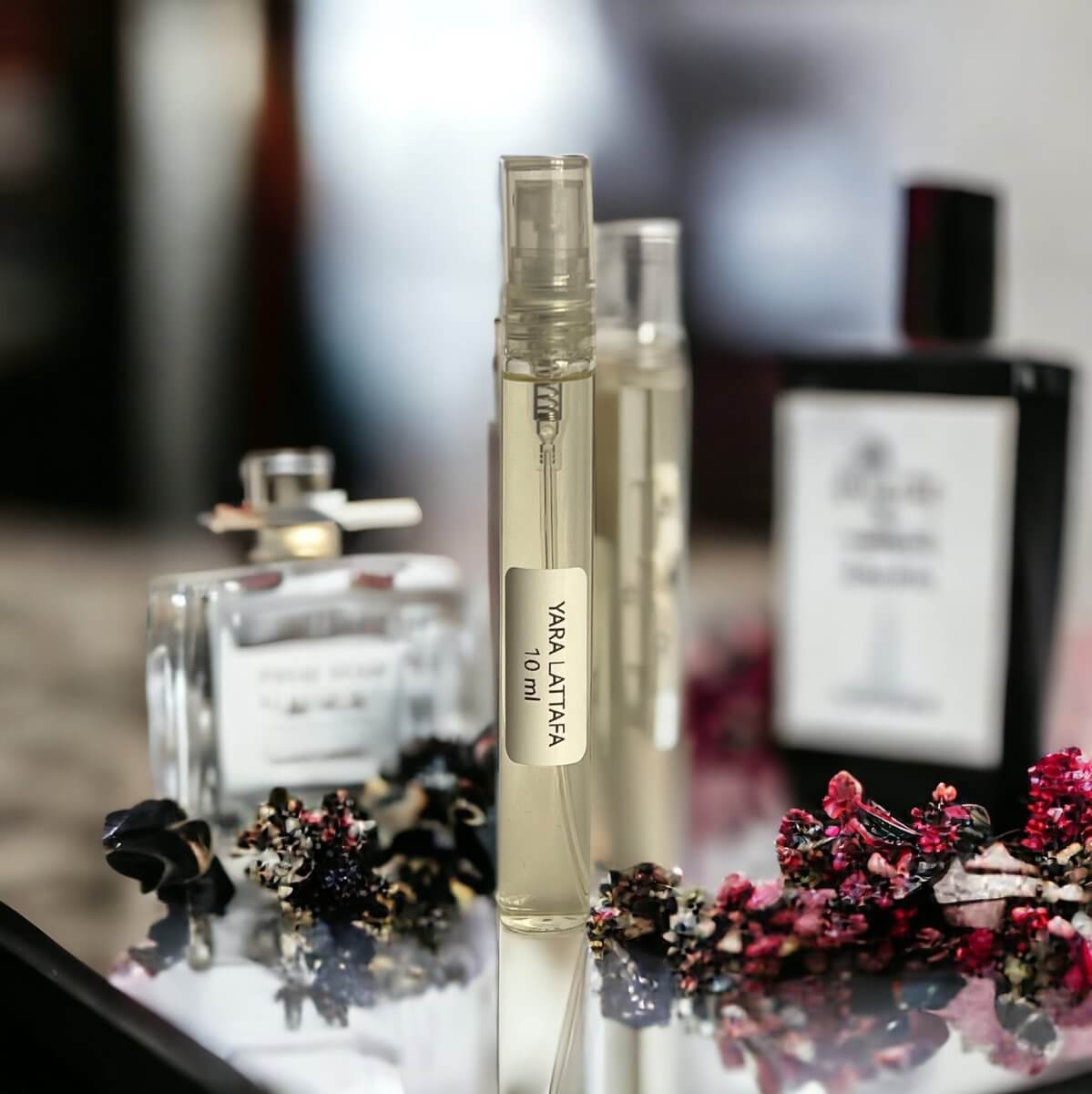 Mostre parfum Yara – Lattafa | Aromă dulce, feminină și persistentă