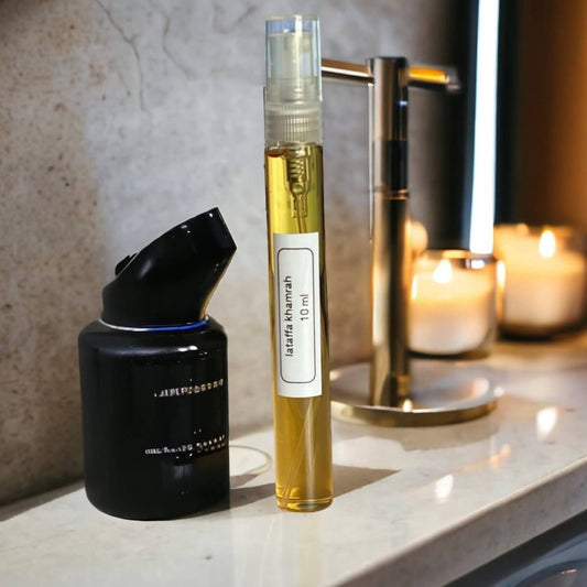 Mostră parfum Khamrah – Lattafa | Testează aroma originală
