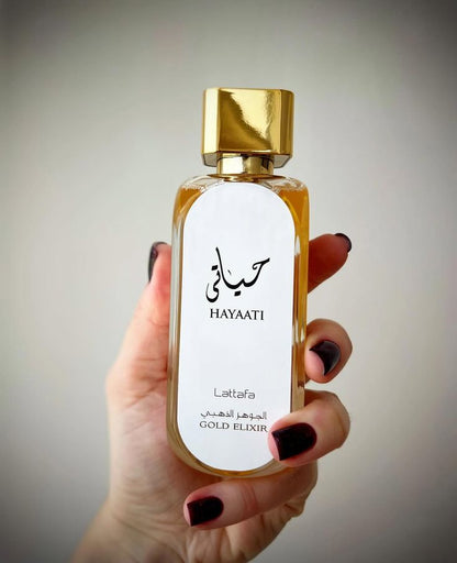 Lattafa Hayaati Gold Elixir - Parfum arăbesc unisex citric