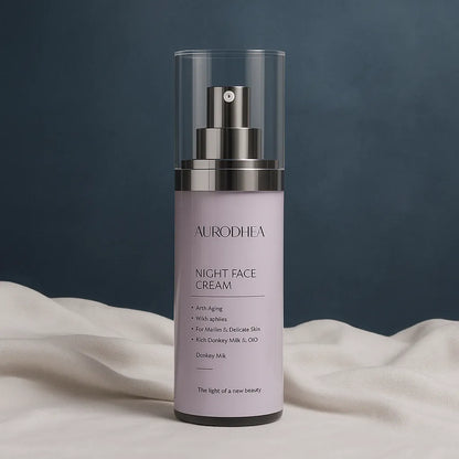 Crema de față cu Lapte de Magarita Chogan-Aurodhea (pentru noapte)