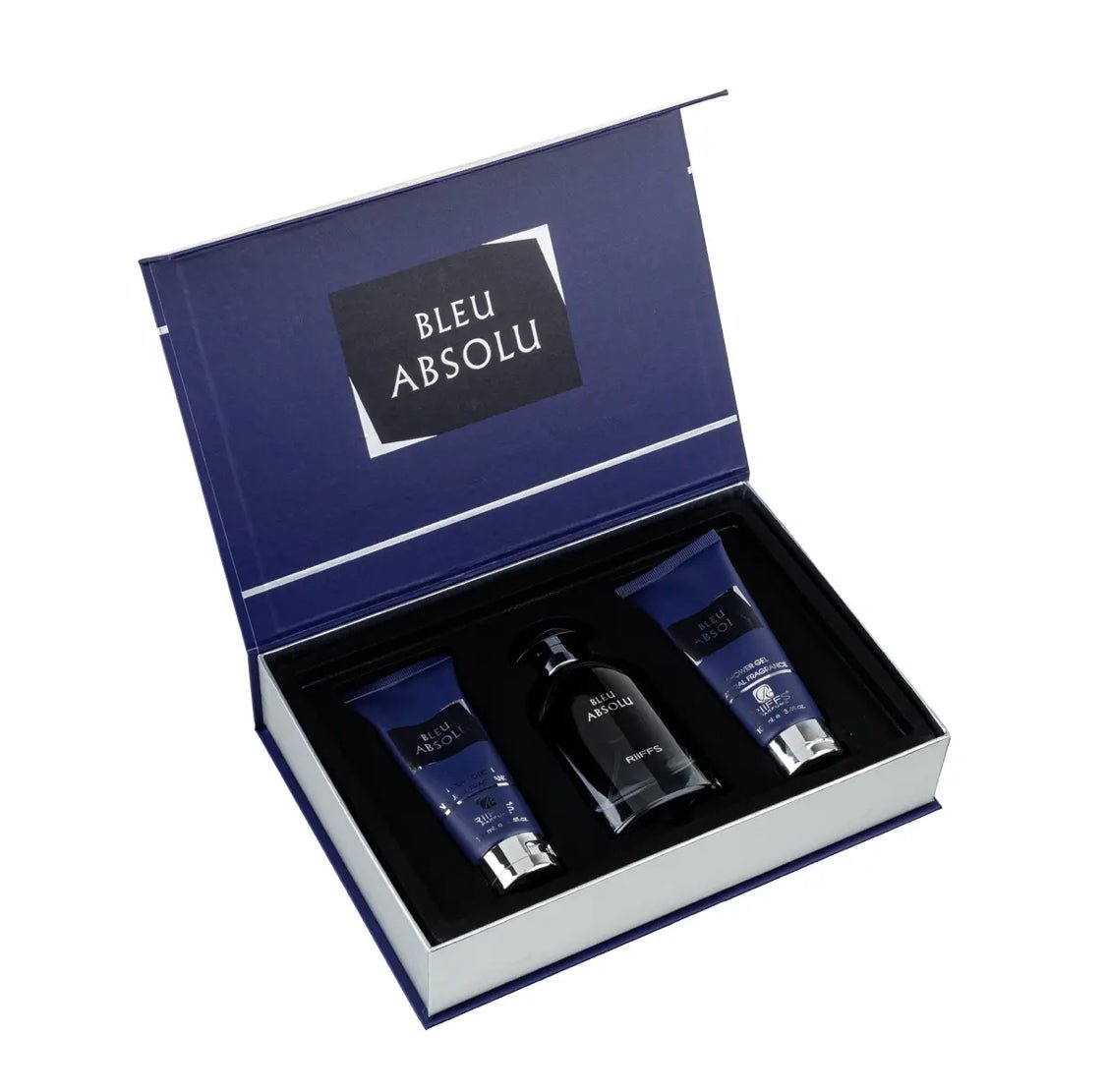 Set Cadou Bleu Absolu - Parfum, Gel De Dus, Lotiune de corp, Riiffs-0