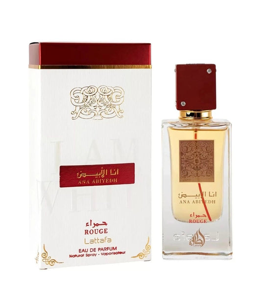 Lattafa Ana Abiyedh Rouge - Parfum Arabesc Damă Floral Ambrat