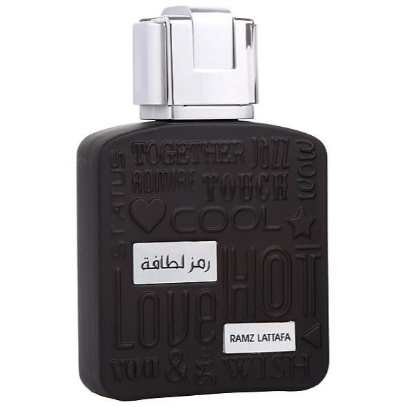 Lattafa Ramz Silver Parfum arăbesc bărbați fresh cu vetiver
