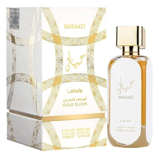 Lattafa Hayaati Gold Elixir - Parfum arăbesc unisex citric