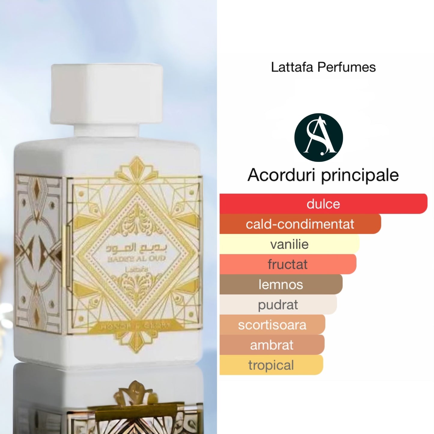 Parfum arabesc Honor & Glory, Lattafa, Unisex