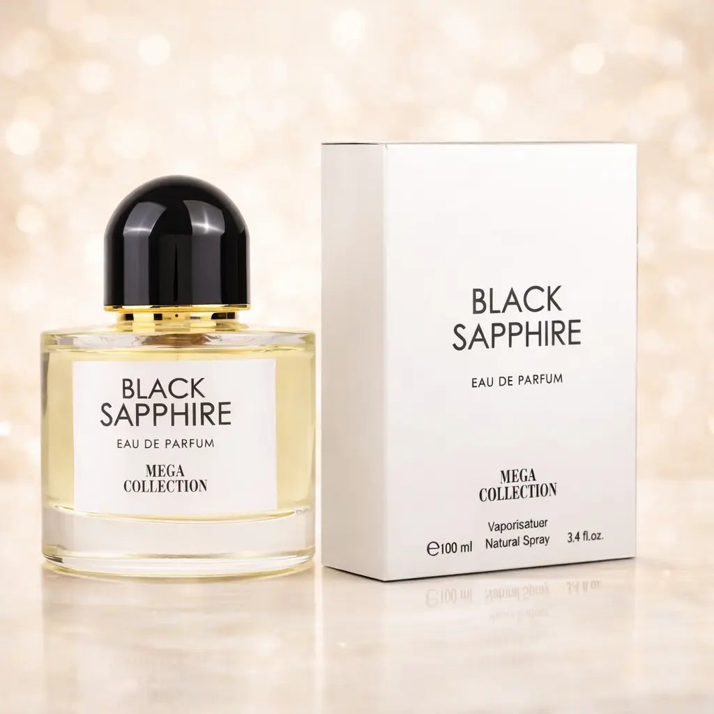 Parfum arabesc unisex citric floral ambrat – Black Sapphire