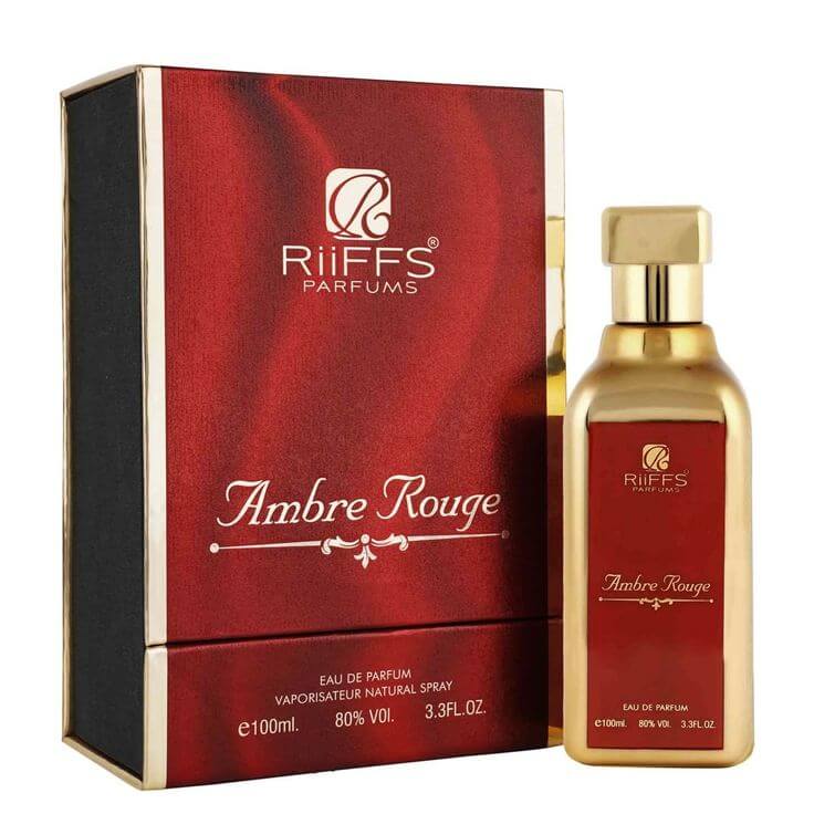 Parfum arabesc damă Floral Ambrat – Amber Rouge, Riiffs