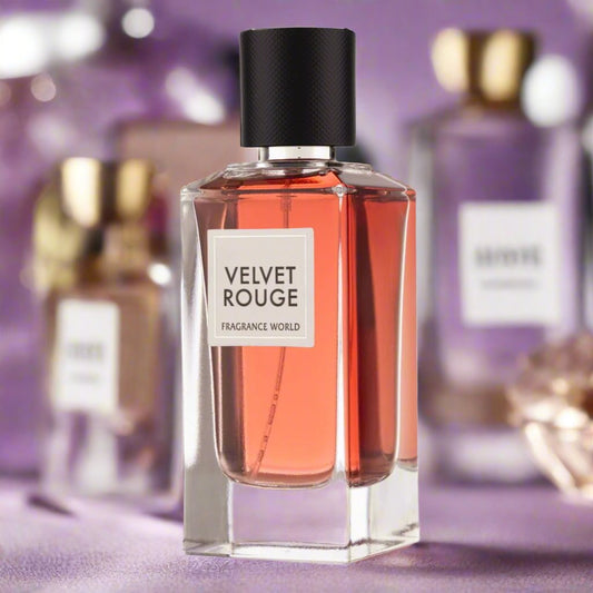 Velvet Rouge, Fragrance World - Parfum Femei - inspirat din YSL Rouge Velours