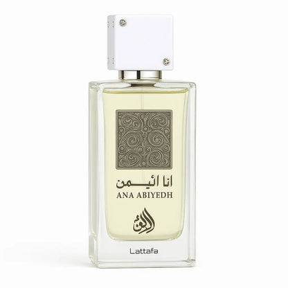 Lattafa Ana Abiyedh White - Parfum arăbesc damă citric-lemnos