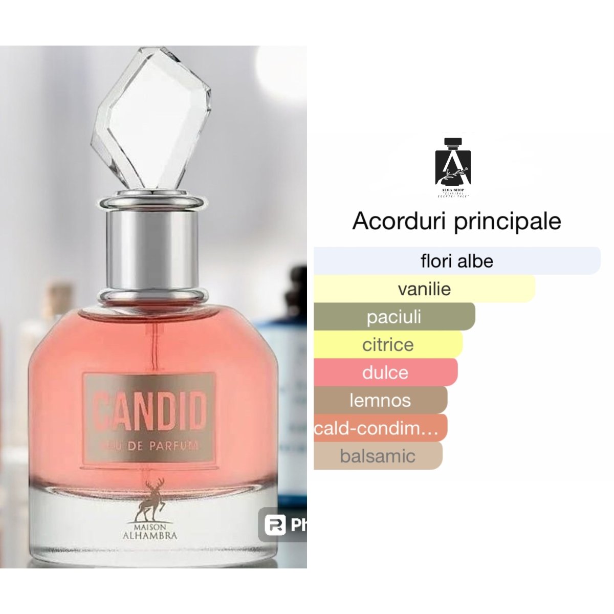 Candid, Maison Alhambra, Parfum Arabesc Dama