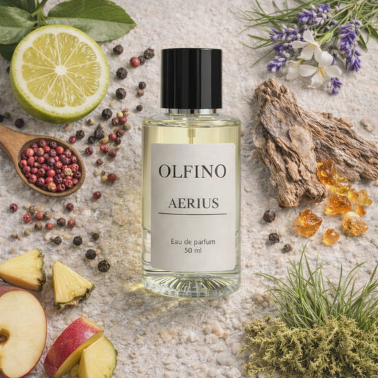 Olfino Aerius – Parfum bărbați aromatic lemnos 50 ml
