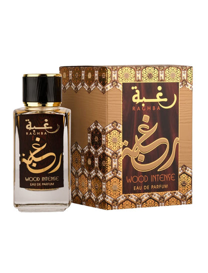 Lattafa Raghba Wood Intense - Parfum arabesc bărbați lemnos