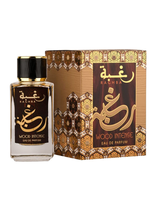 Lattafa Raghba Wood Intense - Parfum arabesc bărbați lemnos