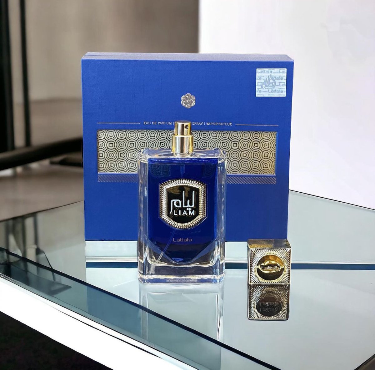 Liam Blue Shine-Lattafa, Eau de Parfum Barbati-0