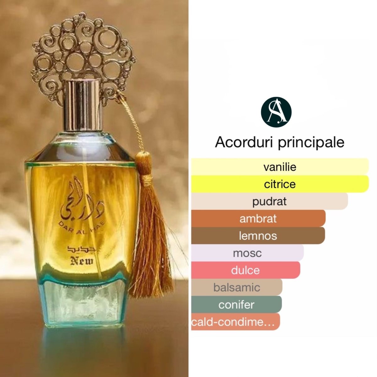 Parfum arabesc Dar Al Hae, Ard Al Zaafaran, Dama