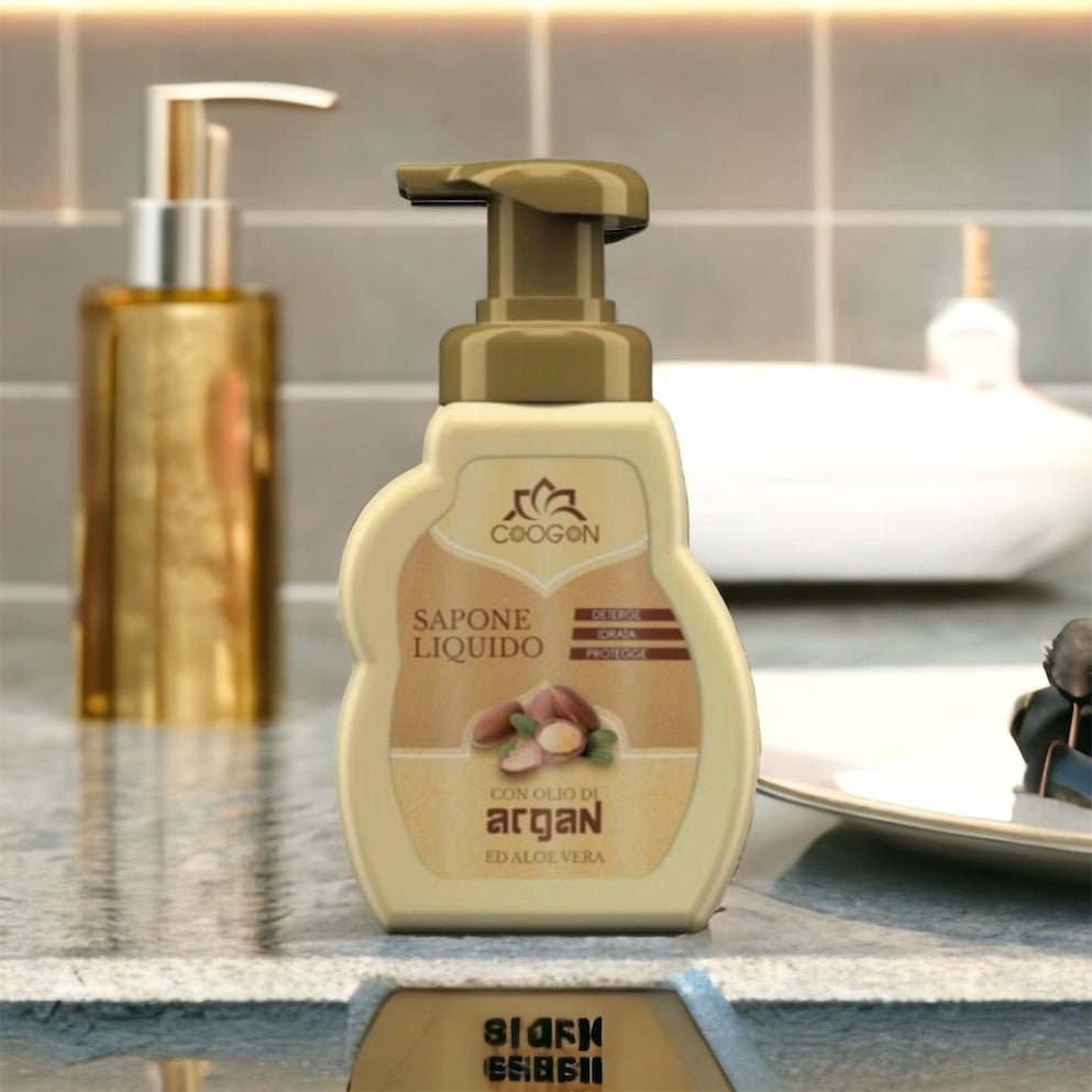 Sapun lichid natural cu ulei de Argan