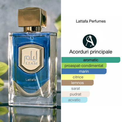 Liam Blue Shine-Lattafa, Eau de Parfum Barbati